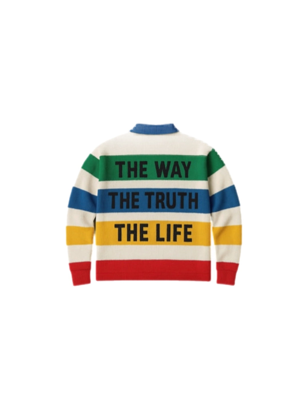“The Way” Knit Rugby Polo Jersey – John 14:6