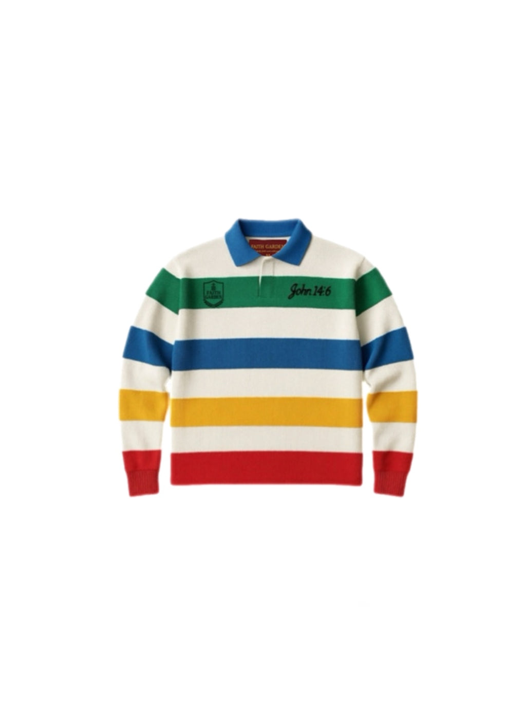 “The Way” Knit Rugby Polo Jersey – John 14:6