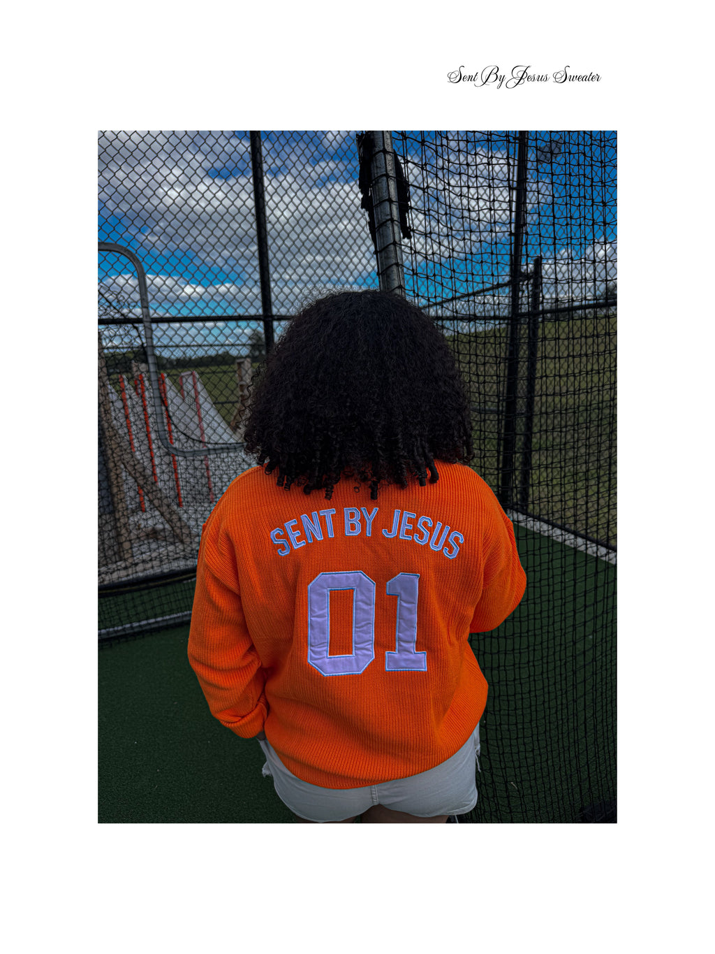 “Sent By Jesus” Sweater