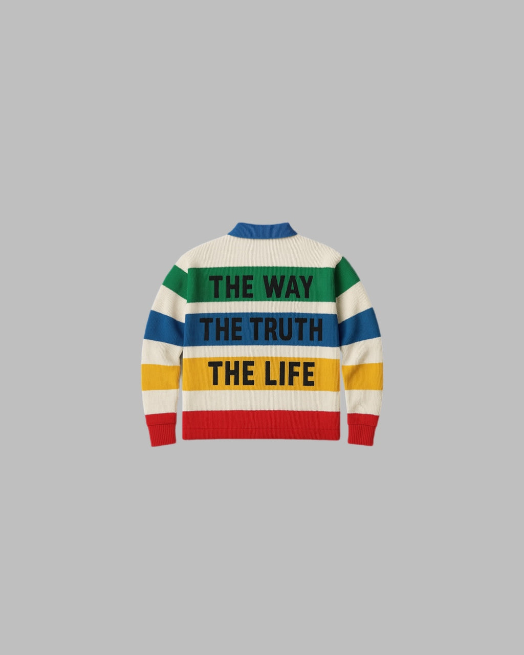 “The Way” Knit Rugby Polo Jersey – John 14:6